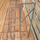 Old iron florist plant holder