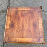 Regency style side table on casters