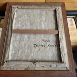 Oil painting on canvas by Idka Cohen.