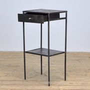 Steel hospital bedside cabinet, 1920's