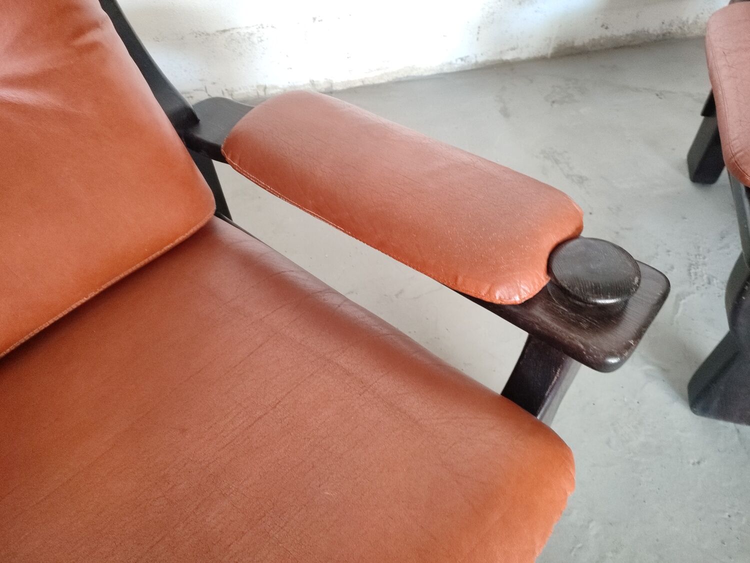 Paire de fauteuils brutalistes brésiliens