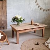 Table basse en noyer