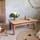 Old and beautiful walnut coffee table