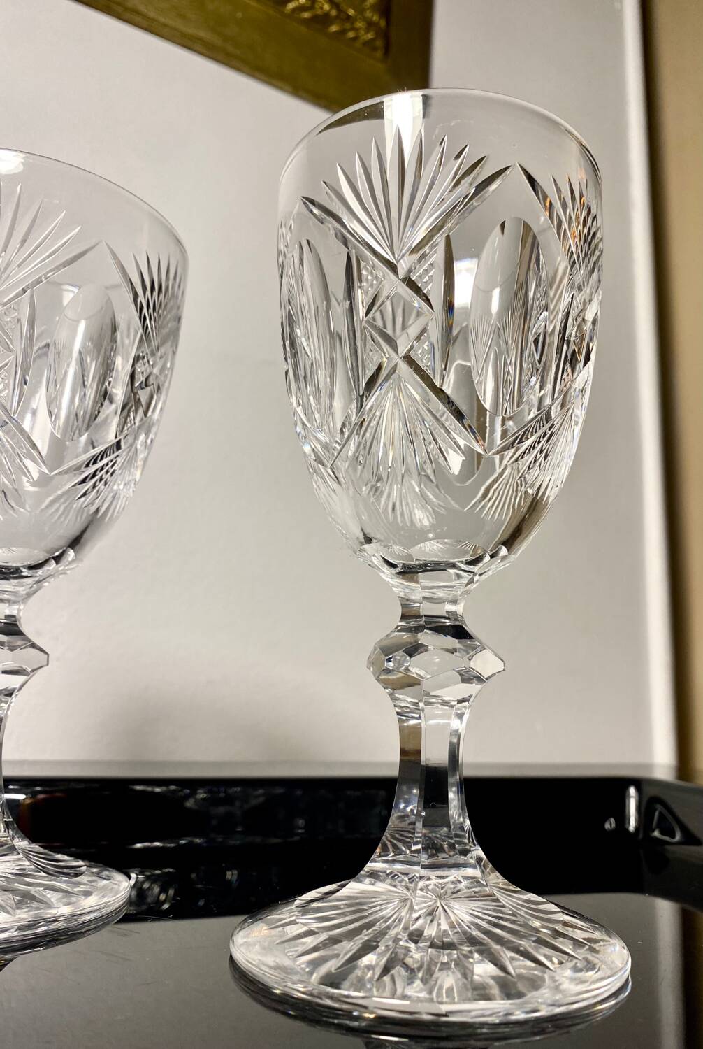 Verre à eau Le Creusot  / Voneche 19eme ciecle