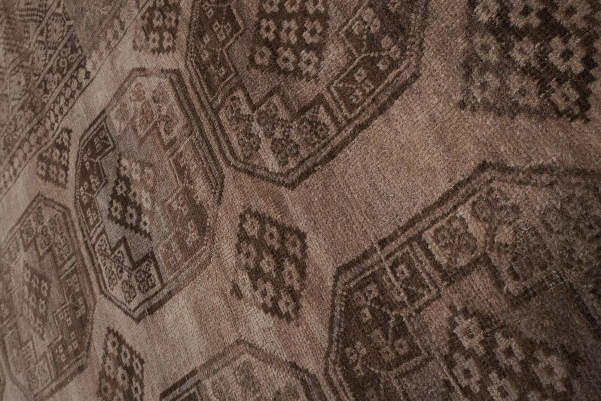 Vintage Turkish handmade rug 257x284 cm