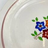 Round plate "The Beehive", Moulins des Loups, 20th century