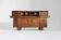 Vintage sideboard by Silvio Coppola for Bernini walnut wood, 1960s