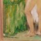 Femme nue devant sonmiroir Maryse Ducaire Roque (1911-1992)