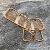 Large rattan chair back