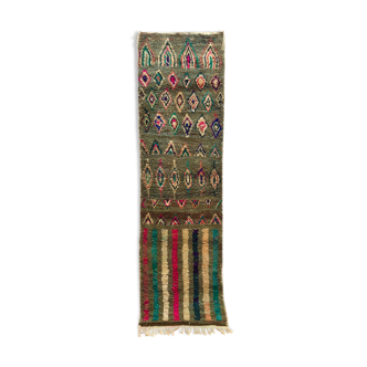 Moroccan Berber carpet Boujaad corridor 2,72x0.78m