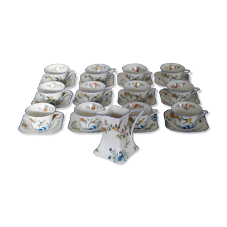 Limoges A. Lanternier porcelain tea service