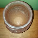 Art Deco moulded glass vase