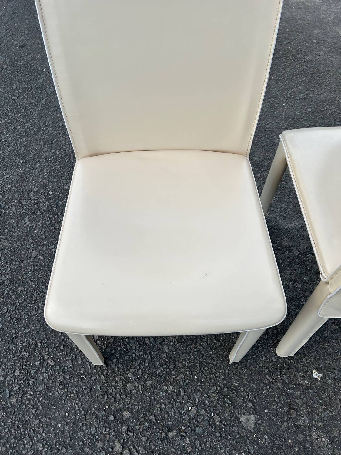 Set of 4 Italian chairs Arper Italy