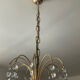 Bronze hot air balloon chandelier and crystal tassels
