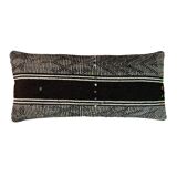 Vintage turkish kilim cushion cover , 30 x 60 cm