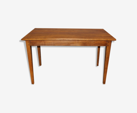Table de bistrot en frêne fin XIX