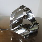 70s chrome metal hanging