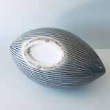 Oval contemporary vase