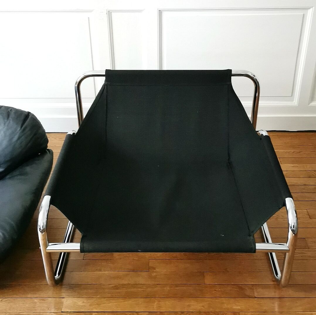 Pair of lounge chairs by Johan Bertil Haggstrom, Swed Form edition