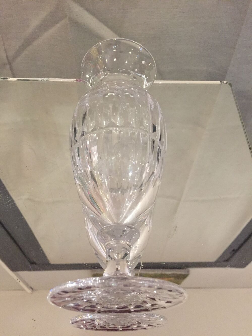 Crystal soliflore vase