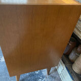 Oak buffet enfilade