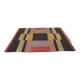 Rare Geometric Carpet by Antonin Kybal, 1948s