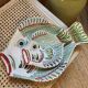Large hollow portofino fish dish