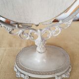 Linen patinated table pscyche mirror