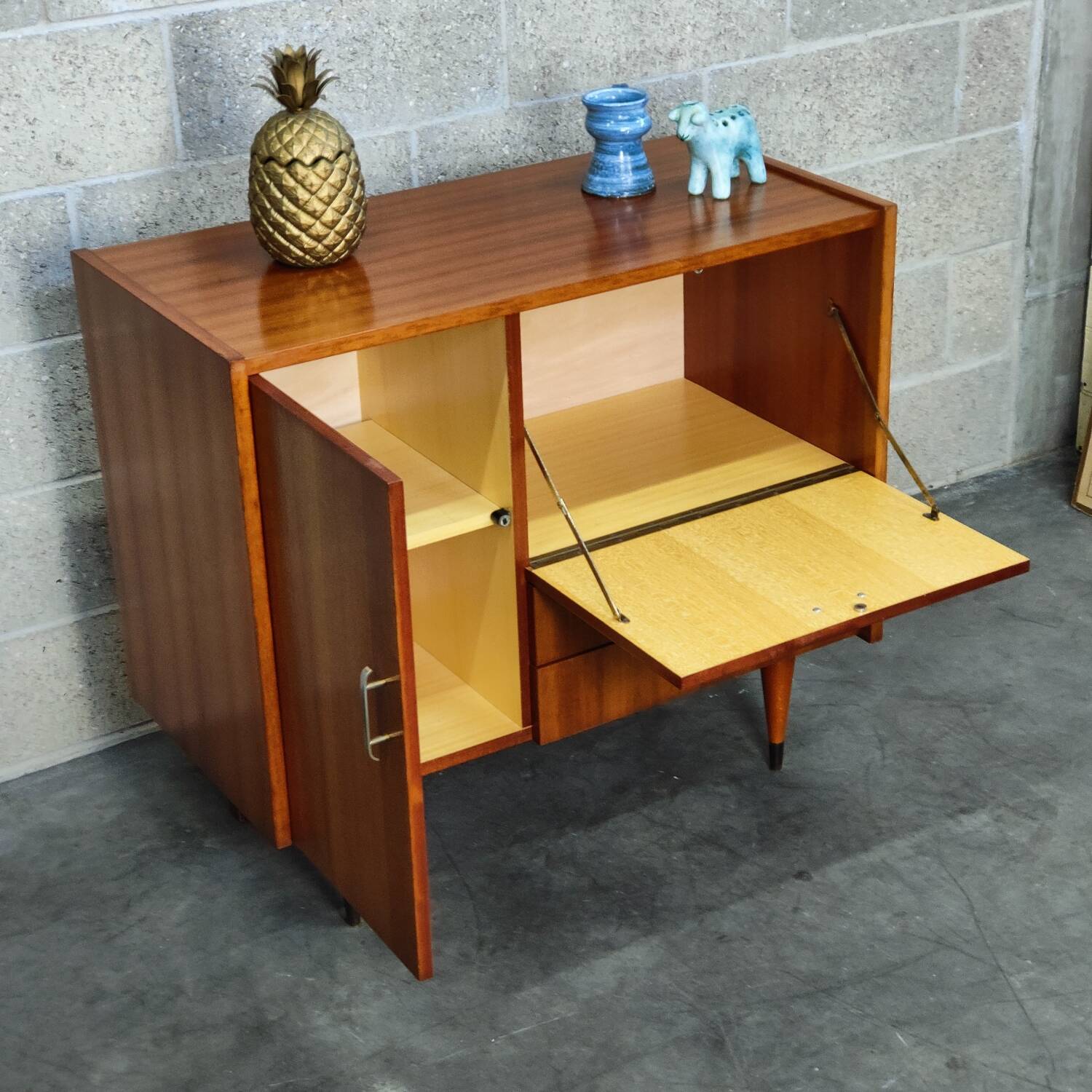 French Scandinavian style sideboard 1970