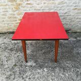 Oak table, formica top