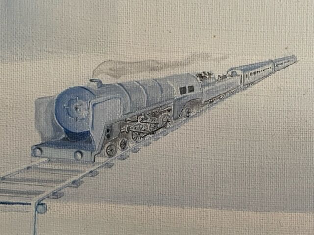 Oil on canvas Charly Combes