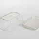 Duralex glass butter dish