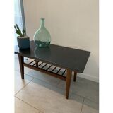 Vintage coffee table with granite top