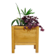 Solid wood planter from the 1970s-1980s.