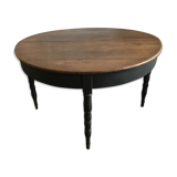 Round table solid wood old