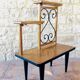 Vintage oak freestanding shelf, Circa 60s
