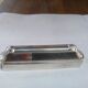 Silver metal knife holder