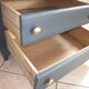 anthracite grey vintage dresser