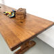 Monastery table in solid oak, 350 cm, circa 1900.