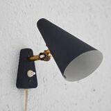 Blue Scandinavian wall light