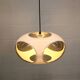 Lampe de plafond UFO à yeux de bug de l'ère spatiale *** Massive *** modèle blanc *** Belgique