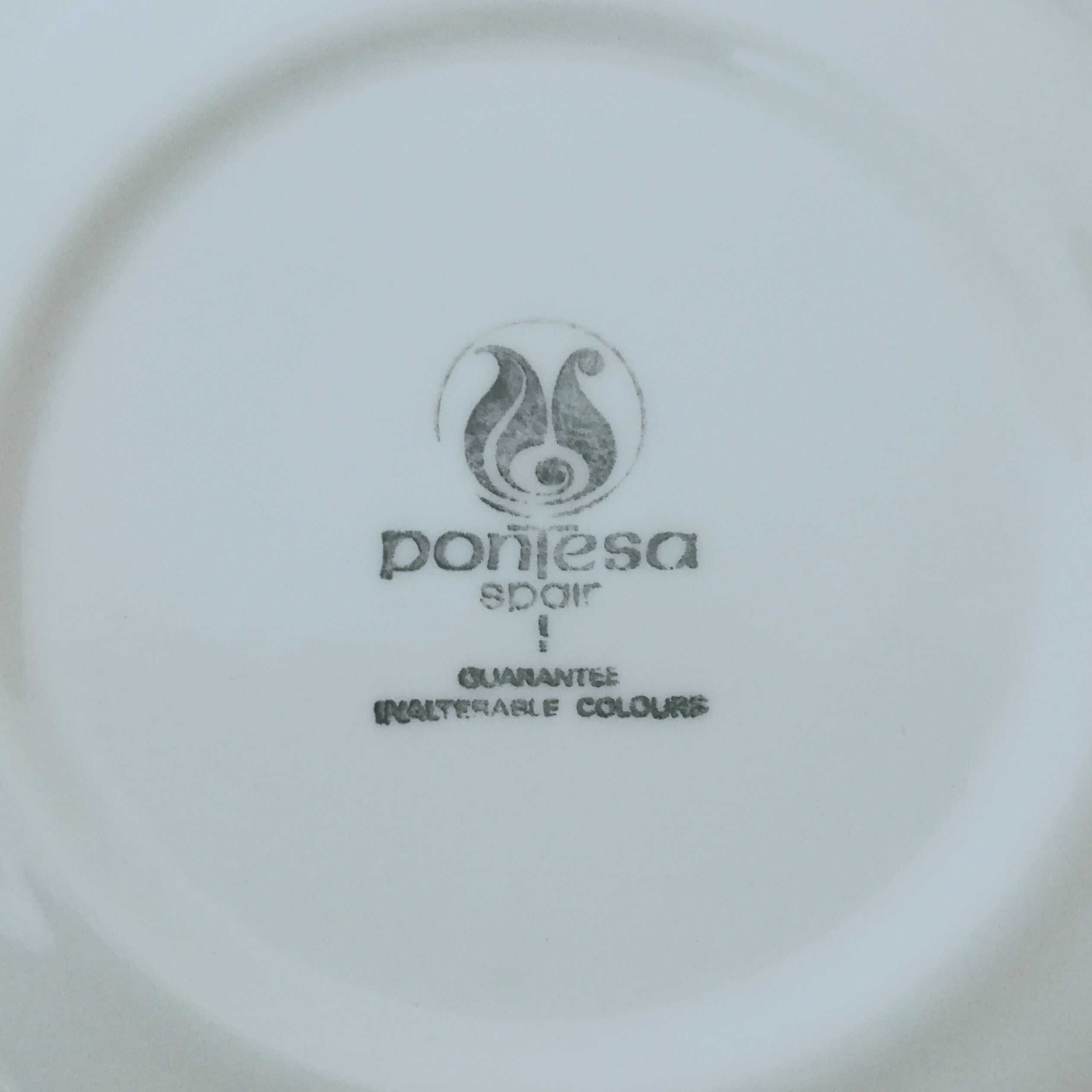 Pontesa Spanish porcelain coffee set