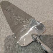 Silver metal pie server Liberty Grand Prix Monaco