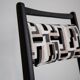 Jar Armchair in Black and White Velvet Mid-Century, Poland, 1960s