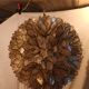 Capiz mother-of-pearl chandelier for Rausch, 1960s