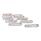 Set of 10 crystal knife rests by Daum.