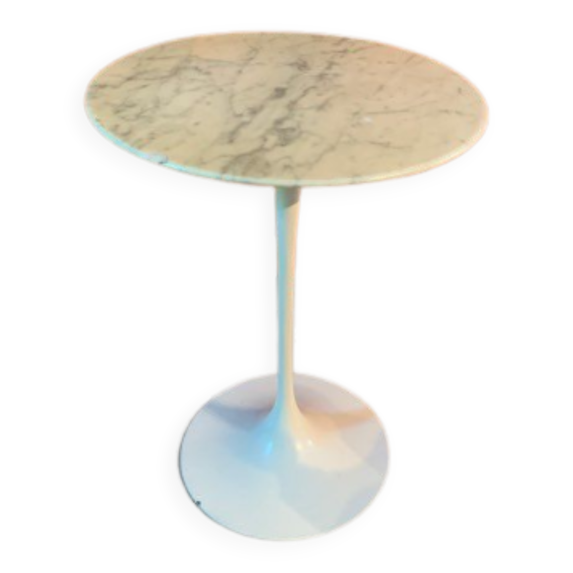 Knoll International side table top in real marble