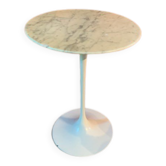 Table d'appoint Knoll International plateau en véritable marbre