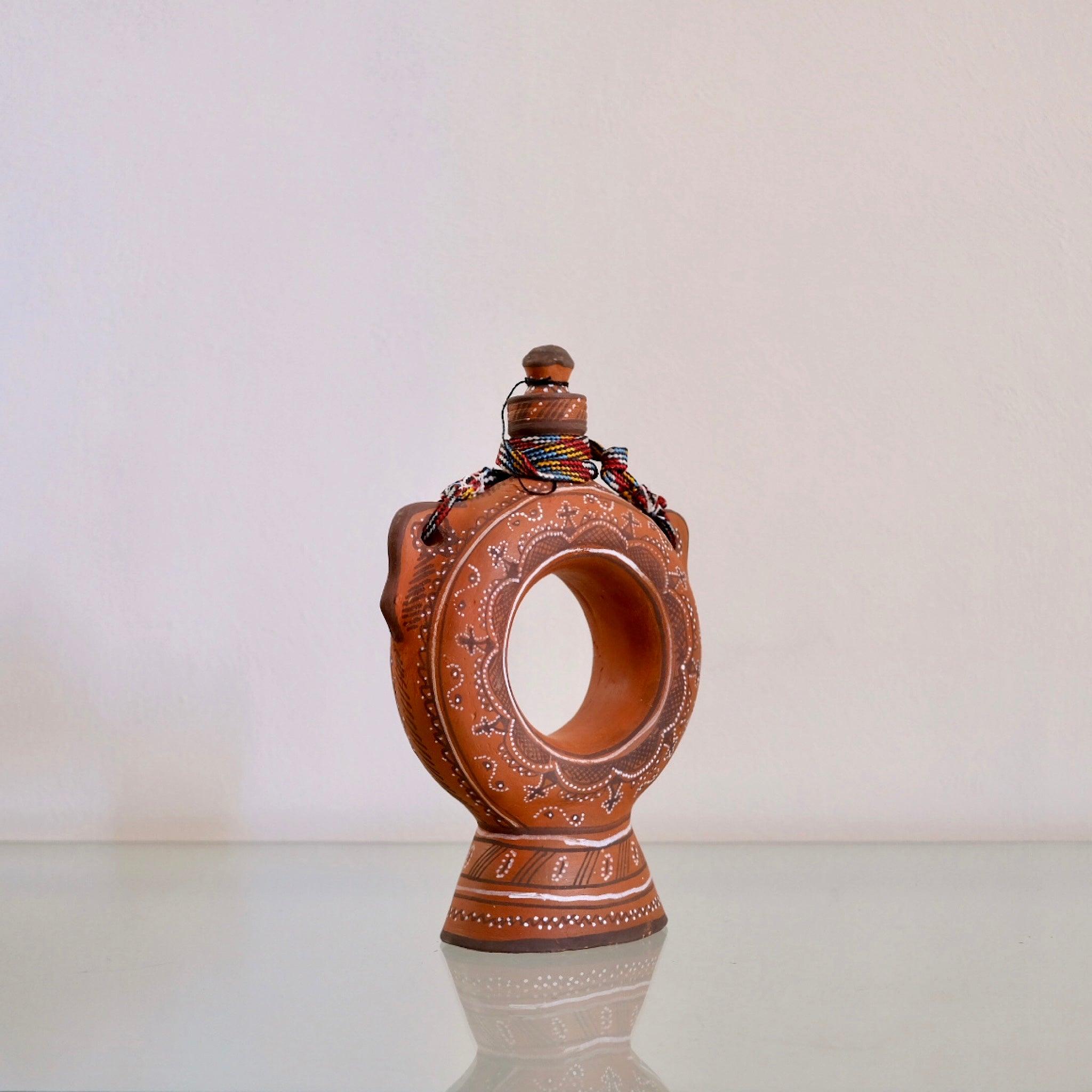 Khavda terracotta decanter