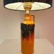 Wireless vase lamp upcycled from a handle vase by Kreutz Ceramics.